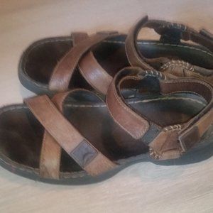 Timberland Smart Comfort System brown leather sandals